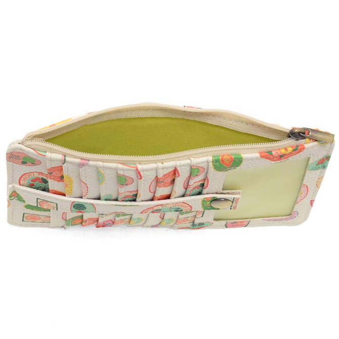 KARA-FARMERS MRKT/MINI WLT/WHITE