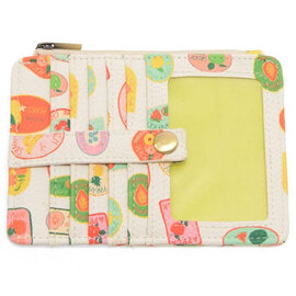 Penny-Farmers Market/Mini Wallet/White