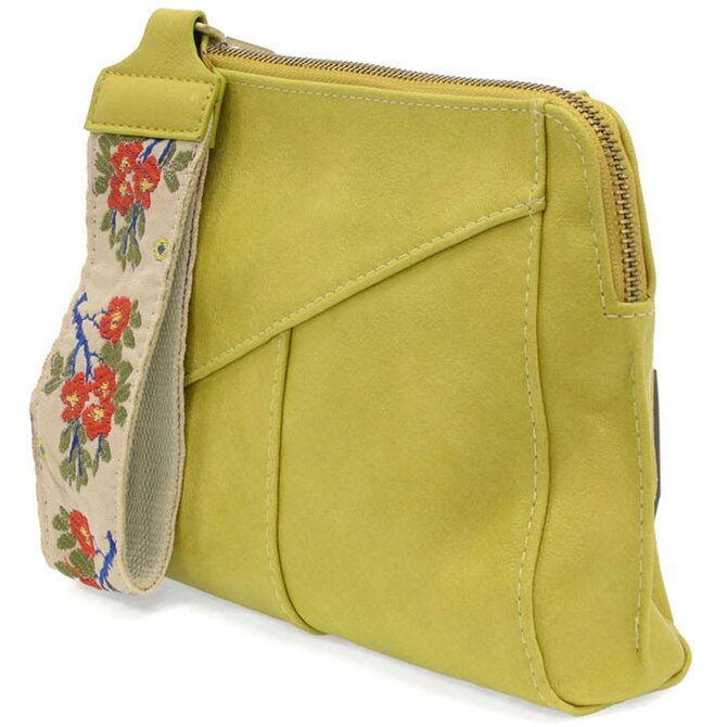 *Gigi-Crossbody w/ Wrist Strap/Key Lime