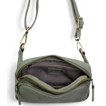 *Kylie-Double Zip Sling/Sage