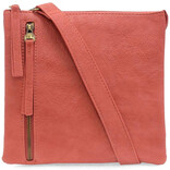 *Dawn-Multi Pocket Crossbody/Coral