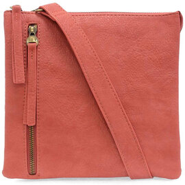 *Dawn-Multi Pocket Crossbody/Coral