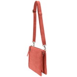 *Dawn-Multi Pocket Crossbody/Coral