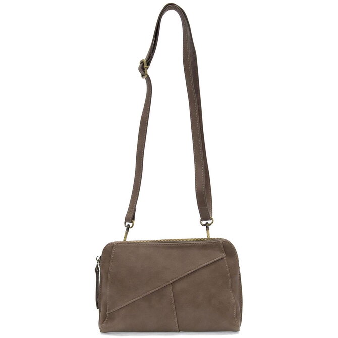 Gigi- Crossbody w/ Wrist Strap/Taupe