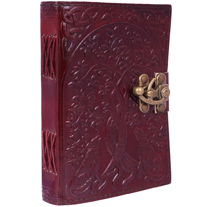 Fantasy Gifts JRNL-WOLVES W/ TREE OF LIFE