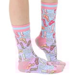 Living Royal SOCKS-CREW COWGIRL BOOTS WMNS