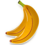 Living Royal TRAY-BANANA