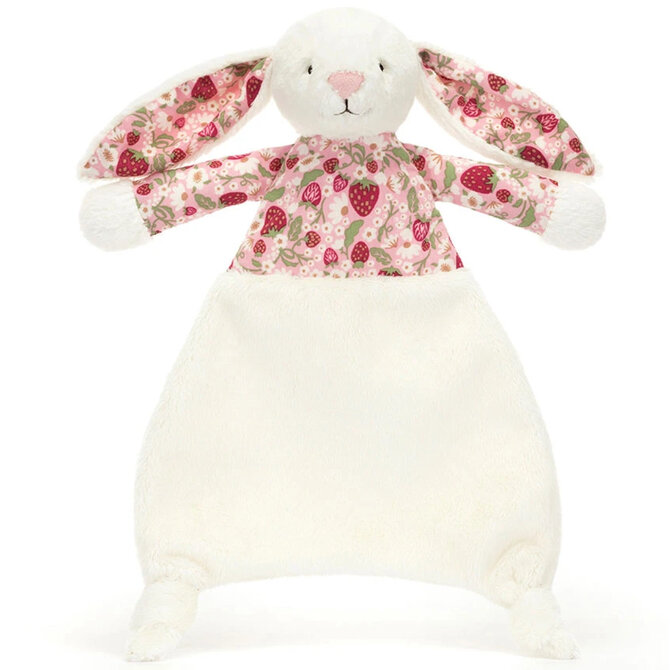 Jelly Cat Inc BLOSSOM CREAM BUNNY BERRY COMFORTER