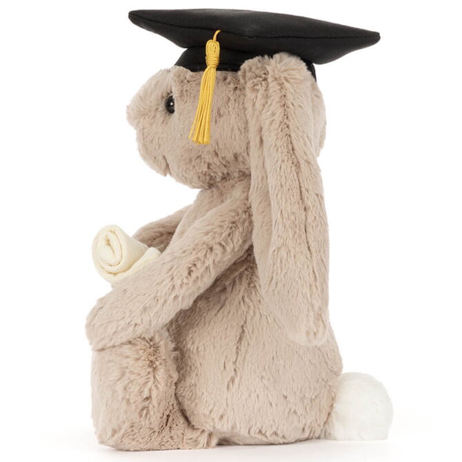 Jelly Cat Inc BASHFUL BUNNY GRADUATION OUTFIT