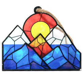 Monterey Ornament-Mountains/Sun