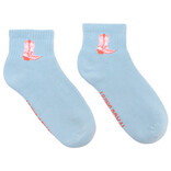 Living Royal SOCKS-ANKLE RODEO/PINK COWGIRL BOOT