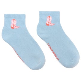 Living Royal SOCKS-ANKLE RODEO/PINK COWGIRL BOOT