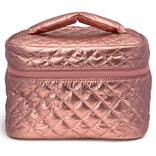 Living Royal TRAVEL CASE-ROSE GOLD COSMETIC PUFFER