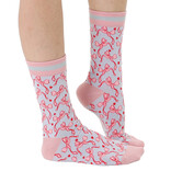 Living Royal SOCKS-CREW PINK BOWS WMNS