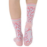 Living Royal SOCKS-CREW PINK BOWS WMNS
