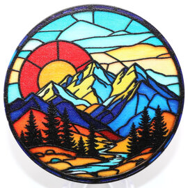 Monterey MAG-MNTS CO FLAG SUN RND