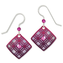 ADAJIO LEFT HAND STUDIOS *Earring-Fuchsia Pearl