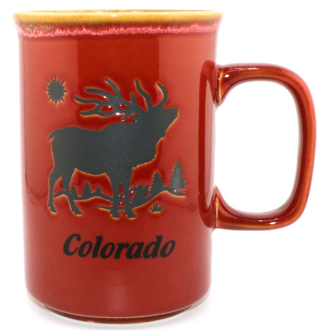 American Gift Corp MUG-Elk Drip Colorado 16OZ ASST