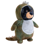 WISH PETS BLK BEAR-DINO COSTUME 11"