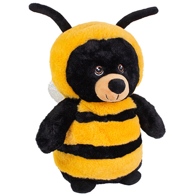WISH PETS BLK BEAR-BEE COSTUME 11"