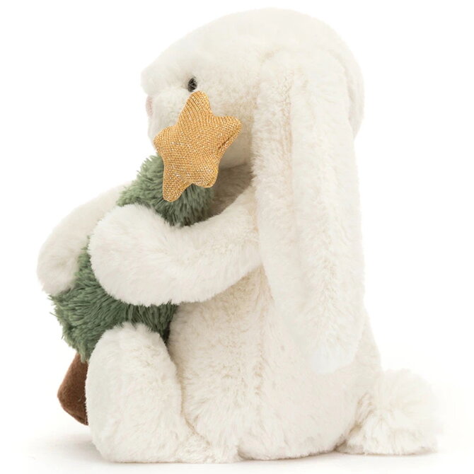 Jelly Cat Inc BASHFUL BUNNY W/ XMAS TREE