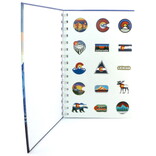 Monterey JRNL-BEAR/CO FLAG W/ STKRS