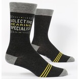 Blue Q M SOCKS-SELECTIVE HEARING MEN