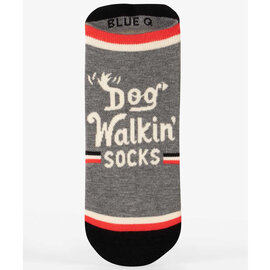 Blue Q SOCKS-SNEAKER DOG WALKIN L/XL