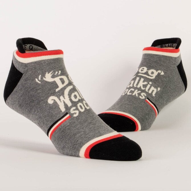 Blue Q SOCKS-SNEAKER DOG WALKIN L/XL