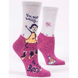 Blue Q SOCKS-IM NOT BOSSY CREW