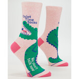 Blue Q SOCKS-QUIET TIME CREW