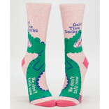 Blue Q SOCKS-QUIET TIME CREW