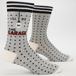 Blue Q M SOCKS-I'LL BE IN GARAGE