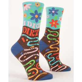 Blue Q SOCKS-I DIG DIRT CREW
