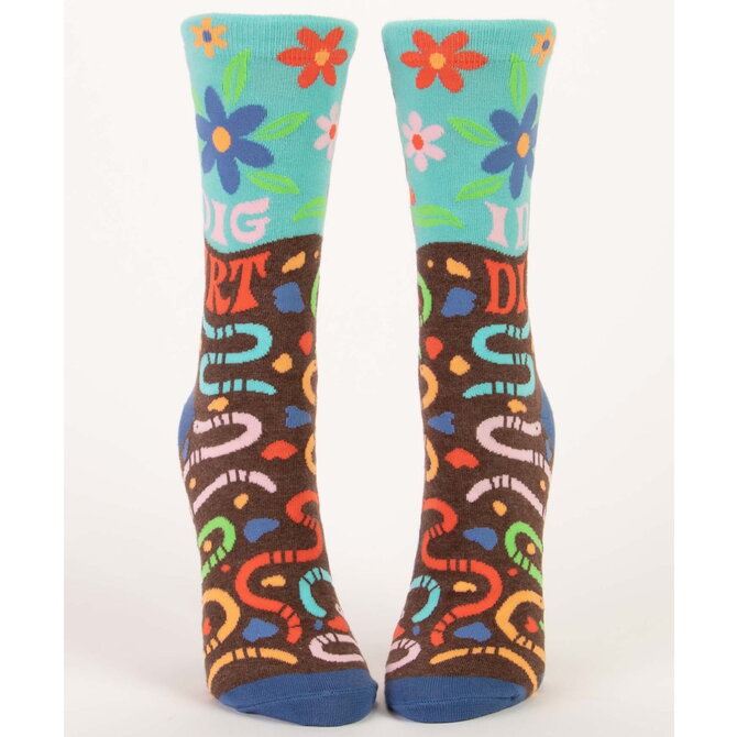 Blue Q SOCKS-I DIG DIRT CREW