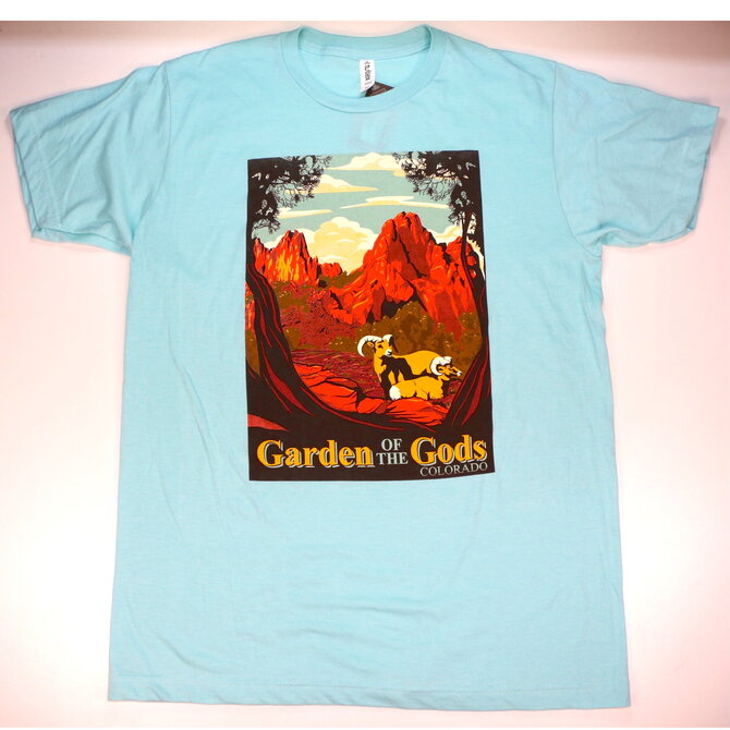 GREAT MOUNTAIN WEST Garden of the Gods Retro Crew Shirt/Crew