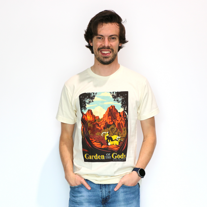 GREAT MOUNTAIN WEST Garden of the Gods Retro Crew Shirt/Crew