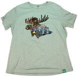 Wild Tribute AL002-BOHO MOOSE TEE RLX FIT