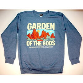 On The Road Apparel Sweatshirt-Scenic View Garden of the Gods