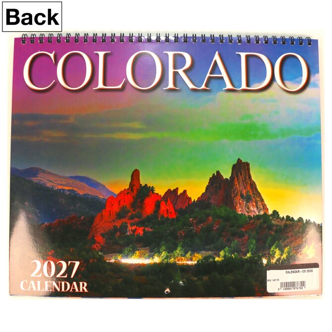 Sanborn Souvenir Co. Inc. Calendar - Colorado