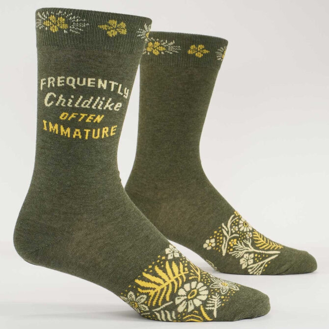 Blue Q M SOCKS-CHILDLIKE