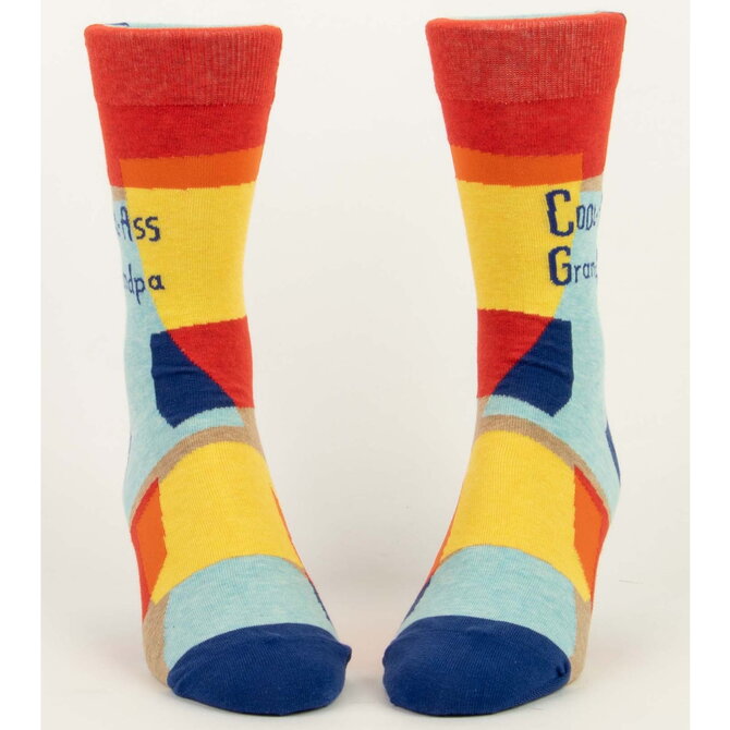 Blue Q M SOCKS-COOL ASS GRANDPA