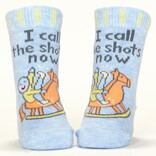 Blue Q SOCKS-BABY CALL SHOTS/BABY TIME