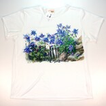 SUNSHIRT Tee - Garden of Blue Flowers