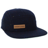 LOCALE CAP-TWEED FLECKED CAMPER