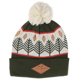 LOCALE BEANIE-RUSTIC TREES OLIVE