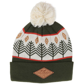 LOCALE Beanie-Rustic Trees Olive