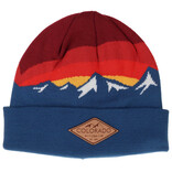 LOCALE BEANIE-ALPINE AURORA RED/ORANGE