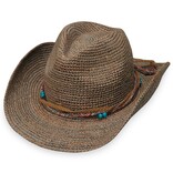 WALLAROO HAT COMPANY HAT-CATALINA COWBOY/MUSHROOM