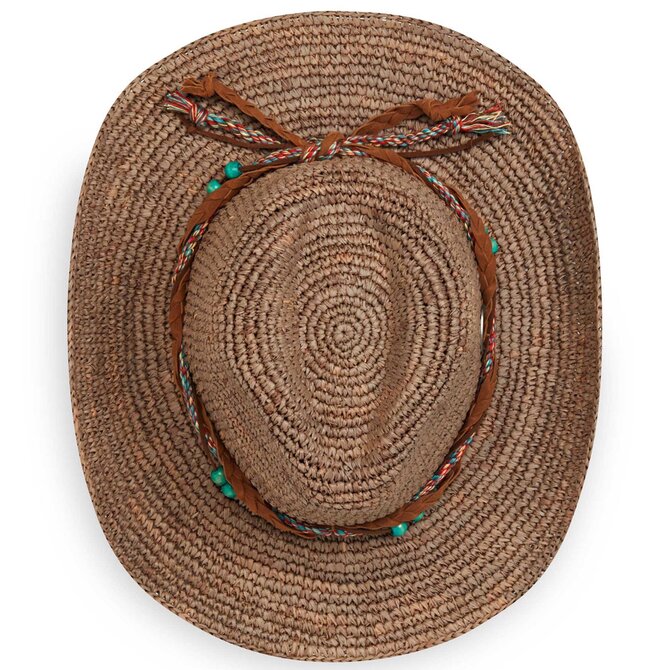 WALLAROO HAT COMPANY HAT-CATALINA COWBOY/MUSHROOM